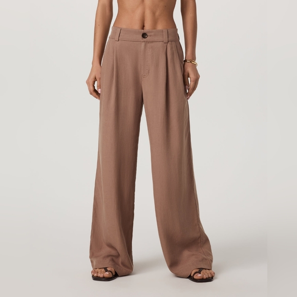 Vuori Pants - Vuori Trestles Twill Wideleg Pants XL Nutmeg NWT NEW